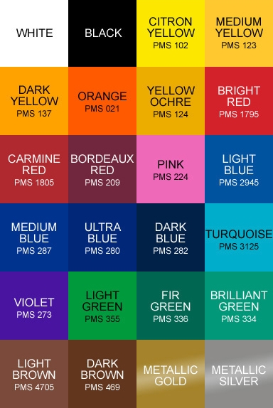 22 stock colors