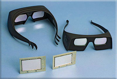 Small Omega3D glasses kit